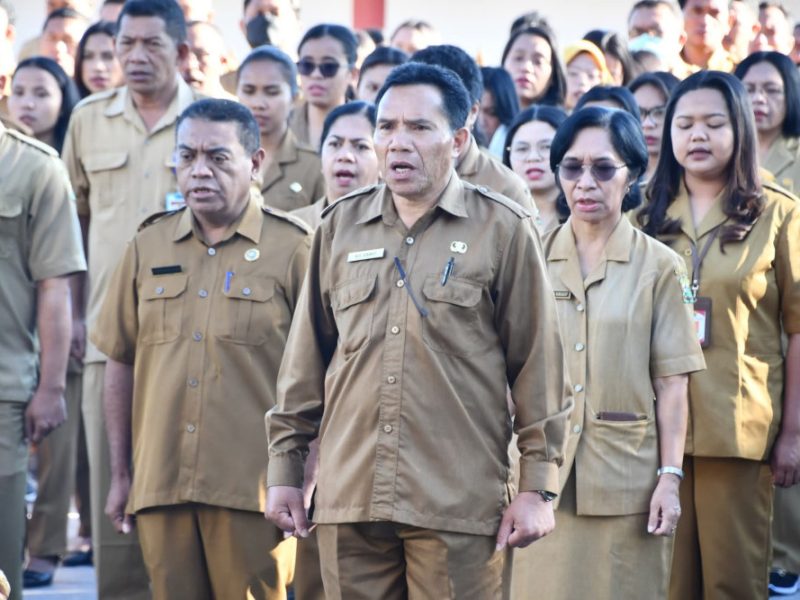 Pimpin Apel Mingguan Terakhir, Sekda Fansi Jahang Singgung Penyusunan RPJMD