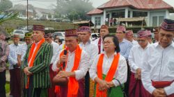 Wabup Manggarai, Sekda Fansi dan Pimpinan OPD Tiba di Kampung Todo
