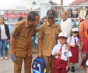 GATI Sebaya, ASN di Ruteng Antar Anak ke Sekolah