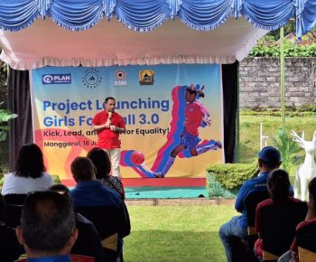 Louncing projects Girls Football 3.0, Bupati Hery: Sepak Bola Dorong Kesetaraan dan Kepemimpinan Perempuan Muda