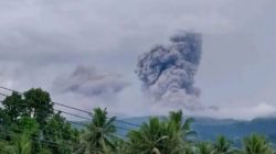 Gunung Dukono di Malut kembali Erupsi Semburkan Abu Setinggi 1,1 km
