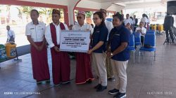 BPJS Kesehatan Ikut Peduli Sampah, Serahkan 12 Unit Tong Sampah tuk Natas Labar Motang Rua