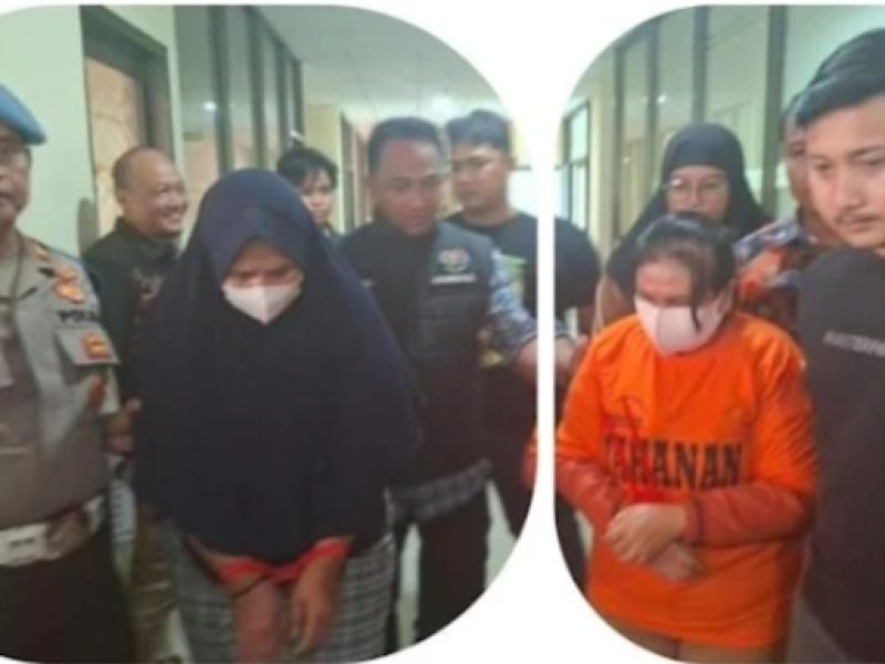 Tampang 2 Emak-Emak Otak Penipuan Kontrakan Fiktif di Bekasi, Korbannya 77 Orang Kerugian 7,5 Miliar