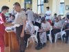 Sebanyak 146 Personil Gabungan Polres dan Brimob Manggarai Antusias Ikuti Rikkes