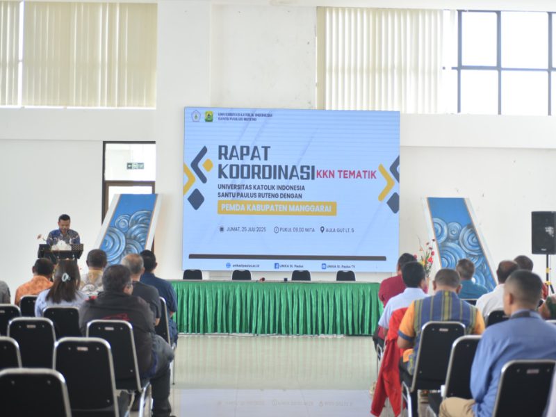 Unika Ruteng dan Pemda Manggarai Perkuat Kolaborasi Tangani Stunting dan Kemiskinan Ekstrem melalui KKN Tematik 2025