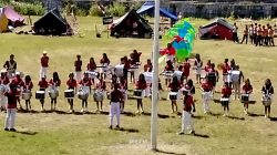 Drum Band SMP Negeri 1 Langke Rembong Diminta Tampil Sambut Peserta Tour De EnTeTe