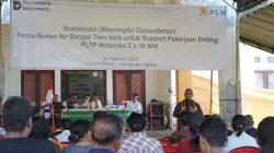 Sosialisasi Drilling PLTP Mataloko, Begini Mekanisme Pemanfaatan Air Sungai Tiwu Bala