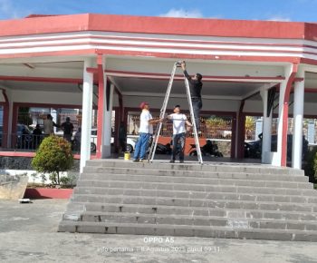 DPUPR Perelok Visual Natas Labar Jelang Dirgahayu RI ke-80