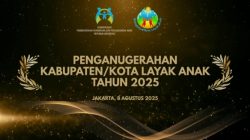 Kabupaten Manggarai Timur Raih Predikat Kota Layak Anak Tahun 2025