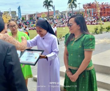 SMP Katolik Immaculata Ruteng Raih Predikat Sekolah Ramah Anak