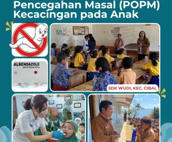 POPM Kecacingan di Manggarai: Dukung Anak Lebih Sehat, Cerdas, dan Produktif