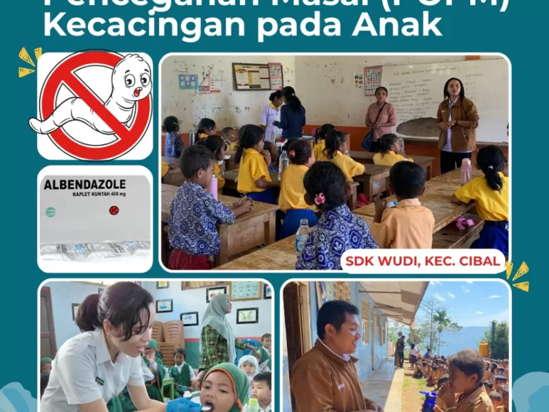 POPM Kecacingan di Manggarai: Dukung Anak Lebih Sehat, Cerdas, dan Produktif