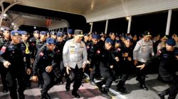 Komodo Timur Brimobda NTT Dilepas Kapolda ke Jakarta