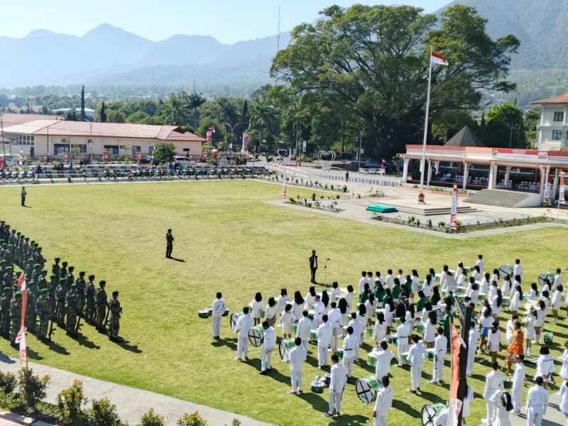 Upacara HUT TNI ke-80, Bupati Manggarai Hery Nabit Singgung Penyiapan Kapabilitas TNI