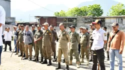 Lakukan Penertiban HPR, Satgas TPR Langke Rembong Gelar Apel Siaga