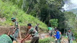 Kodim 1612/Manggarai Buka Akses Jalan Pertanian, Tuntaskan Keterisolasian Desa