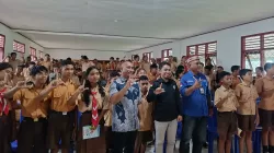 Bentengi Remaja di Era Digital, SMPN 12 Satar Mese Gandeng Densus 88 Gelar Sosialisasi