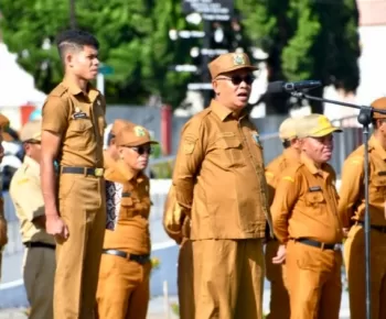 Wabup Fabi Abu Ingatkan ASN Fokus, Disiplin dan Melayani dengan Hati