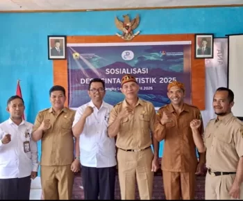 Tingkatkan Literasi Perangkat Desa, BPS Manggarai Sosialisasi Program Desa Cantik