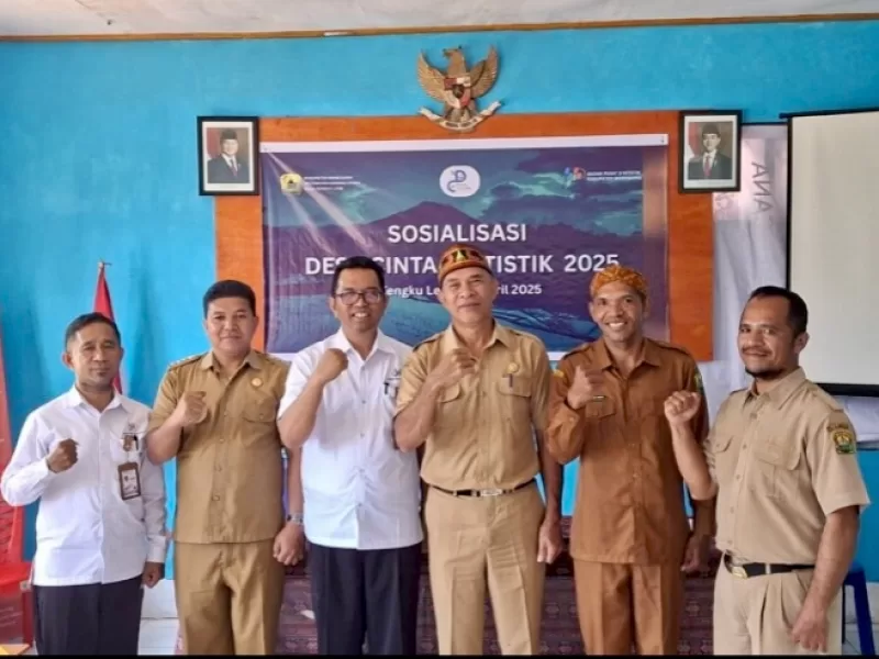 Tingkatkan Literasi Perangkat Desa, BPS Manggarai Sosialisasi Program Desa Cantik