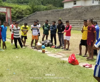 Tim Pelatih Gelar Seleksi Terakhir Pemain Persim, 24 Orang Dibawah ke Ende