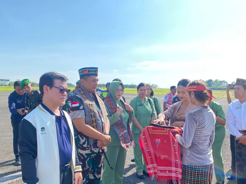 Danrem Tiba di Manggarai, Siap Gelar Apel Penutupan TMMD di Pagal