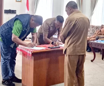 Konversi Motor Dinas jadi Kendaraan Listrik, Pemda Manggarai Teken MoU dengan SMK St. Aloisius