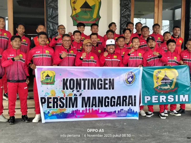 Menuju ETMC 2025, Persim Manggarai Dilepas Secara Resmi Wabup Fabianus