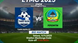 Derbi Pembuka ETMC Ende, Tiara Nusa Ladeni Persematim