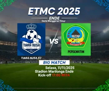 Derbi Pembuka ETMC Ende, Tiara Nusa Ladeni Persematim