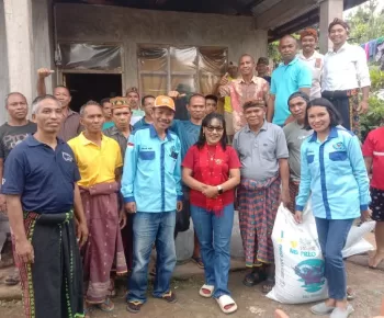 Serahkan 15 Ribu Bibit Ikan di Lelak, Mery Moto Sebut Tuk Pemenuhan Nutrisi dan Protein