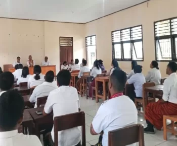 Di Cibal, Kadis PPO Manggarai Tekankan Para Guru Bekerja Sesuai Tupoksi