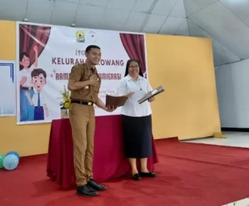 Kelurahan Rowang Jadi Pelopor Lingkungan Ramah Anak Bermigrasi