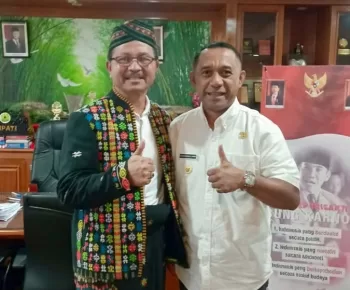 Cakatinding Diakui Secara Nasional, Bupati Nabit Bangga dengan Felix Edon