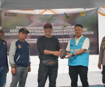 PLN Tanam 30.000 Pohon, Perkuat Rehabilitasi DAS Manni di Sumbawa