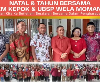 Natal dan Tahun Baru Bersama Tim Kepok dan UBSP Wela Momang
