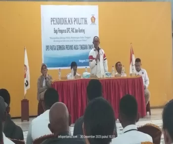 Gelar Pendidikan Politik Gerindra, Selaraskan Persepsi Kepala Daerah Dipilih DPRD