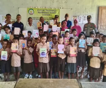 Refleksi HPN, AWAMB Giat Karitatif di Pelosok Mabar