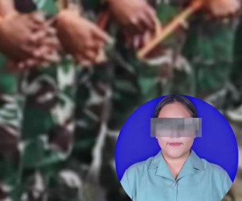 Beda Orang Beda Sensasi : Hasrat Liar Bu Persit Gilir 13 Prajurit di Rudin Suami