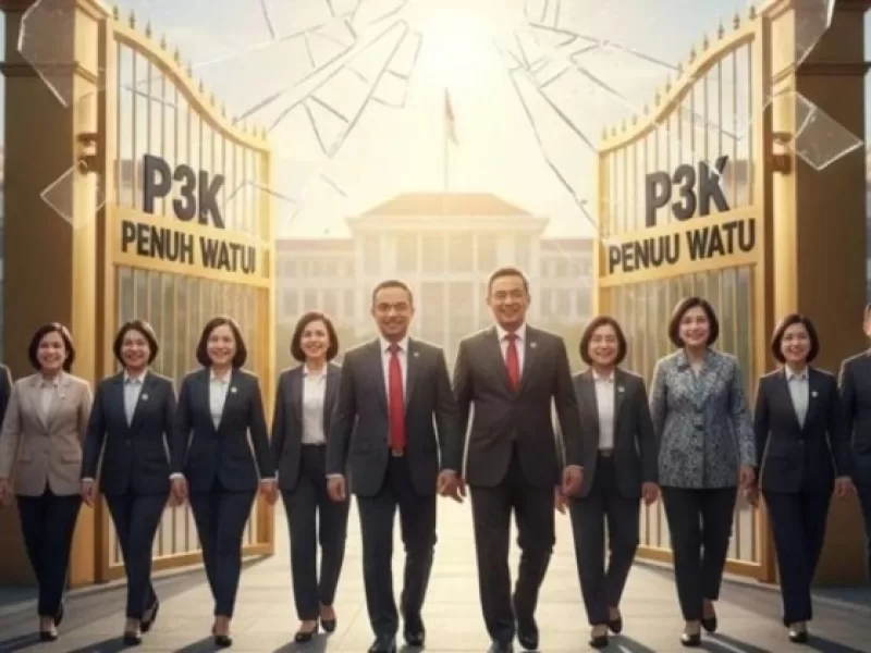 Revisi UU ASN Resmi Hapus PPPK Paruh Waktu, Pemerintah Siapkan Skema Konversi ke PPPK Penuh Waktu