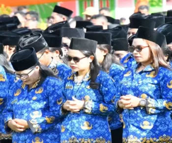 Pj Sekda Manggarai Minta P3K Paruh Waktu Tidak Bekerja Setengah Hati