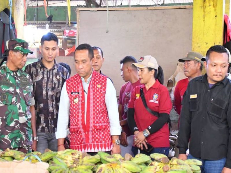 Ketua Pengarah Satgas SABER Pelanggaran Pangan Sidak di Paris Ruteng