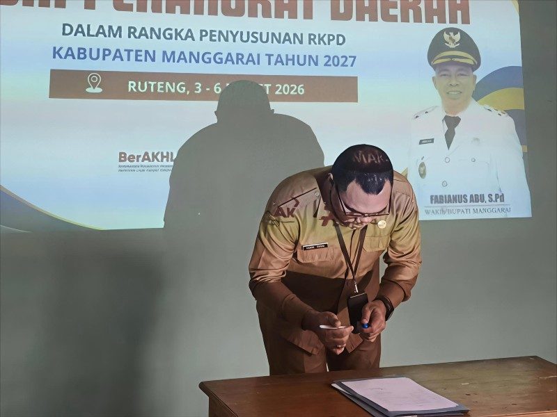 RKPD 2027, Bapperida Manggarai Tekankan Sinkronisasi dan Ketepatan Sasaran Program