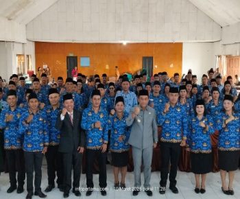 Bupati Manggarai Lantik dan Ambil Sumpah Jabatan 68 Kepsek Baru, Berikut Daftarnya