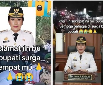 Respon Bupati Ratu Wula Usai Disebut Meninggal: Orang Gila…Maafkan