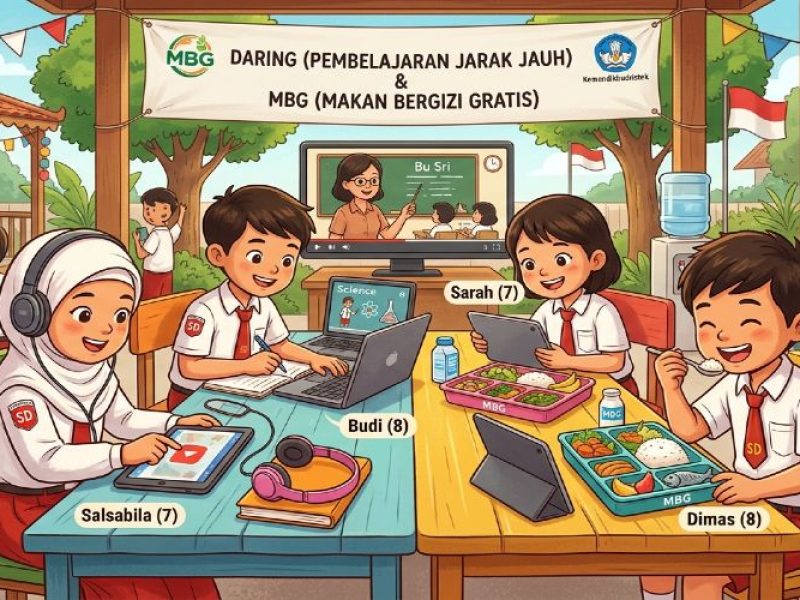 Sekolah Daring April 2026, Apakah Distribusi MBG Juga Ikut “Daring”?