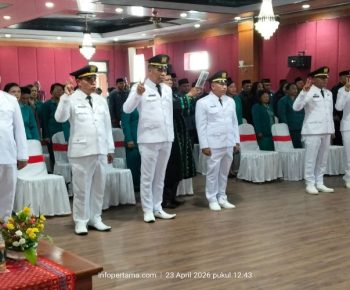 9 Kecamatan Dipimpin Orang Baru, Gabriel Egor Gantikan Fransiskus Jen di Rahong Utara