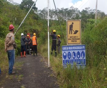 PLN UIP Nusra Mulai Tahap Uji Tanah, Pembangunan Jalan Akses PLTP Ulumbu Unit 5-6 Resmi Berjalan
