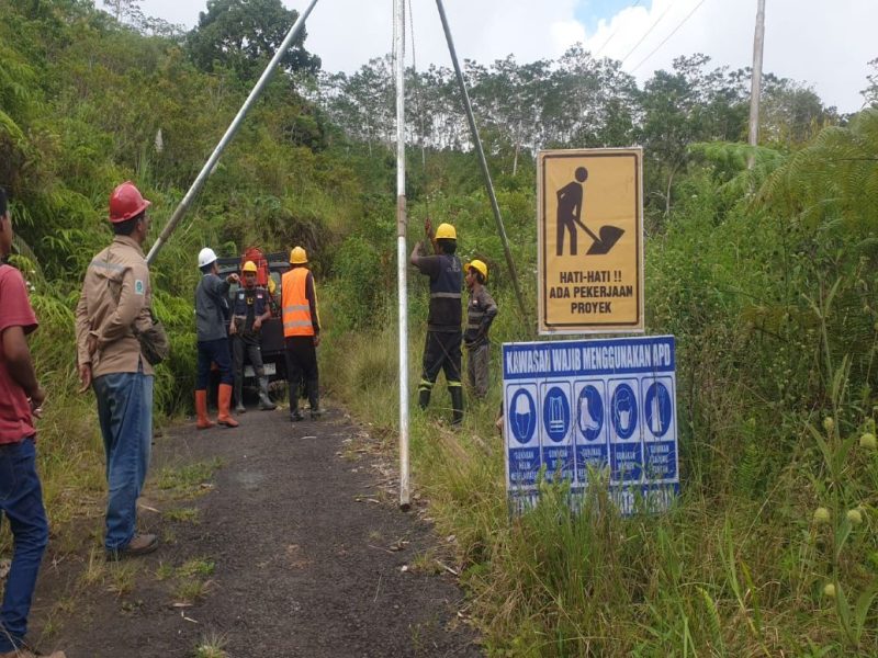PLN UIP Nusra Mulai Tahap Uji Tanah, Pembangunan Jalan Akses PLTP Ulumbu Unit 5-6 Resmi Berjalan
