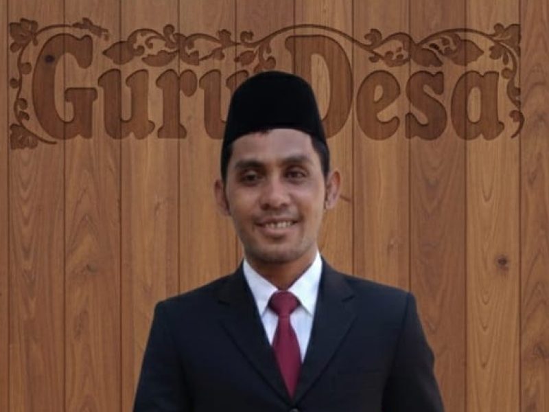 Aven Mensen, Seorang Guru Desa. Foto: Galeri Peribadi